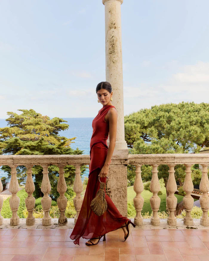 Camela – Ärmelloses Maxikleid