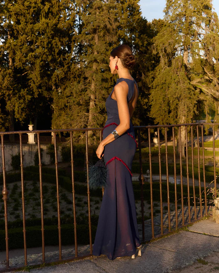 Camela – Ärmelloses Maxikleid